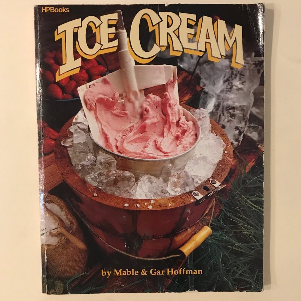 VINTAGE Ice Cream Recipe Book